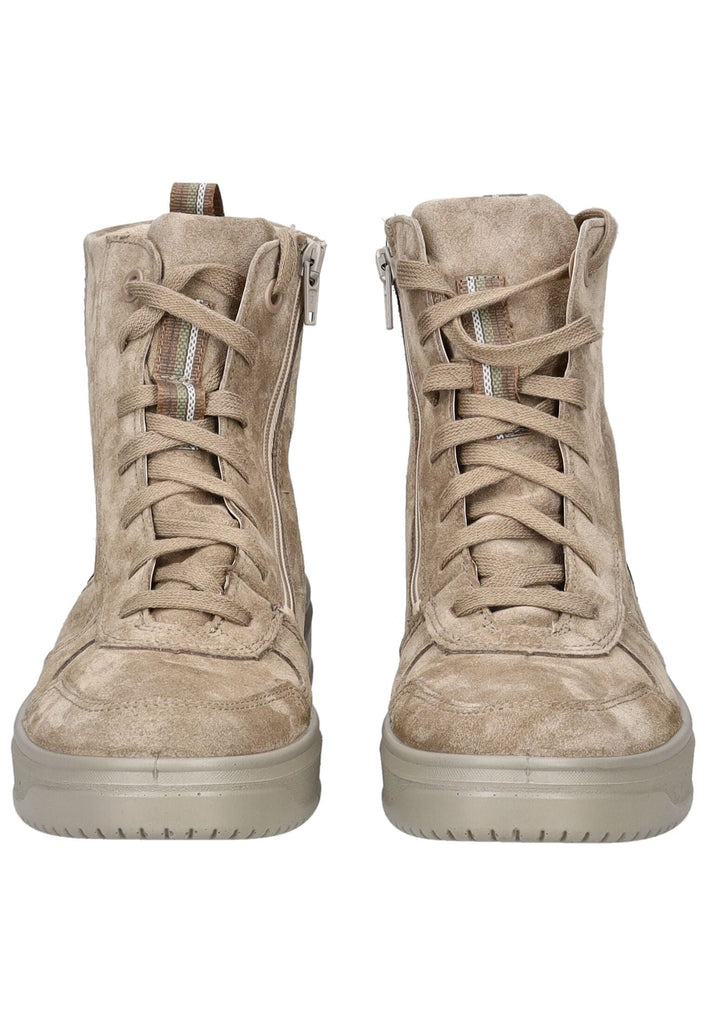 Legero Stiefelette Veloursleder Beige Warmfutter
