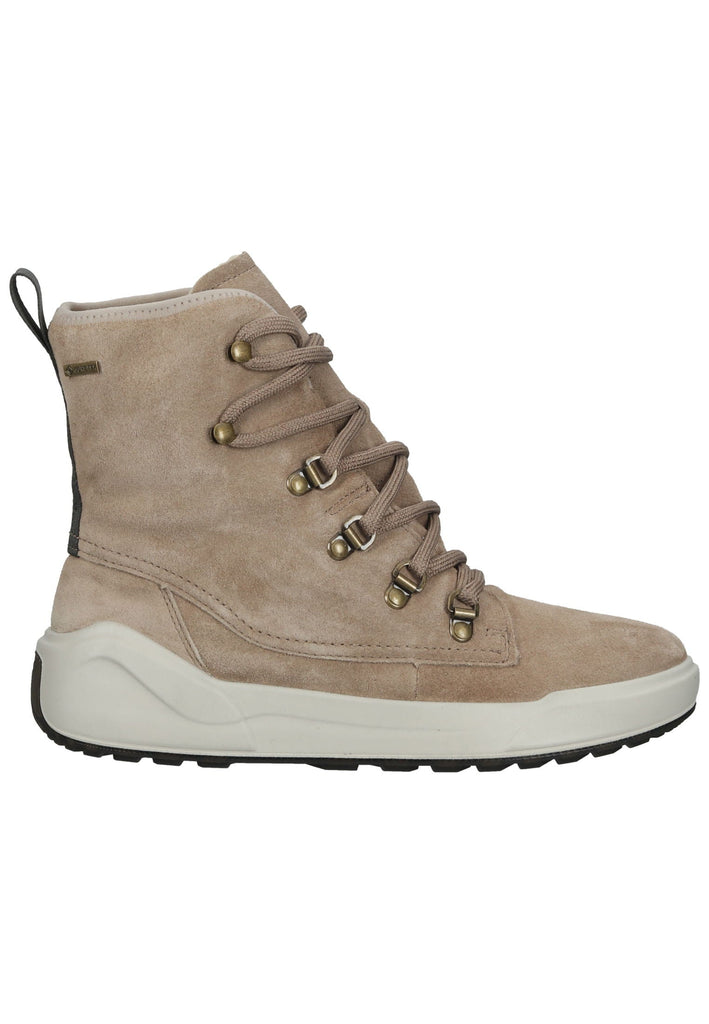 Legero Stiefelette Veloursleder Beige Warmfutter