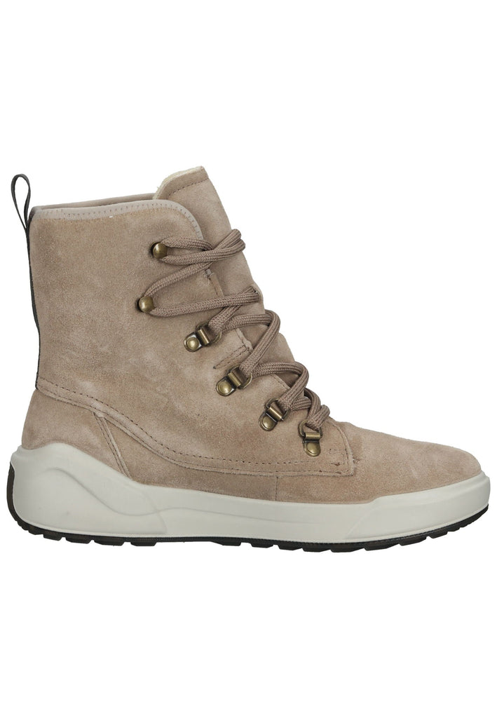 Legero Stiefelette Veloursleder Beige Warmfutter