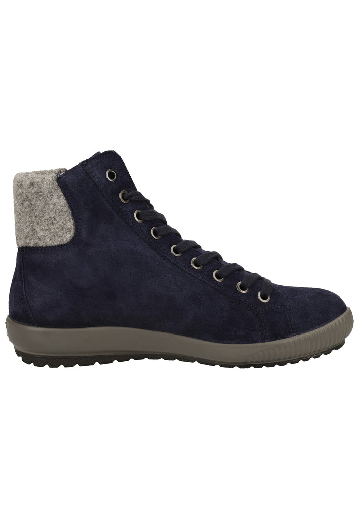 Legero Stiefelette Veloursleder Blau