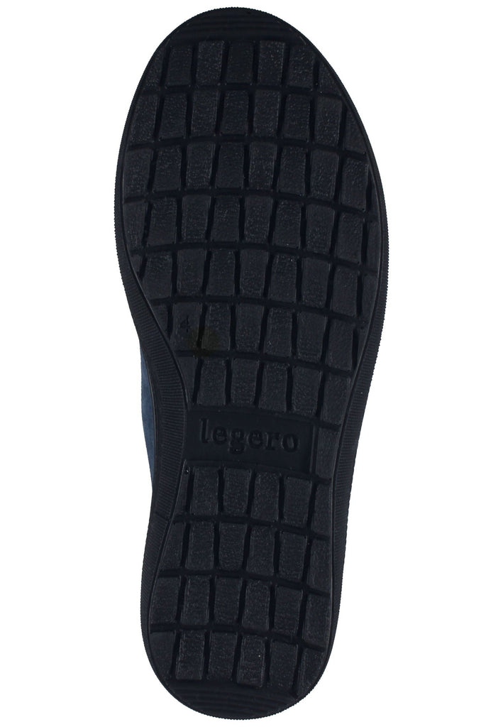 Legero Stiefelette Veloursleder Blau Warmfutter