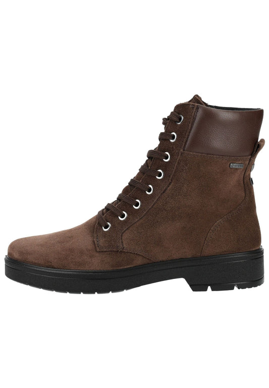 Legero Stiefelette Veloursleder Dunkelbraun