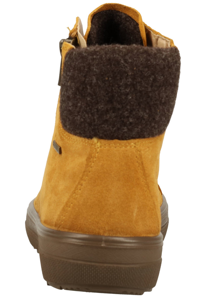 Legero Stiefelette Veloursleder Gelb