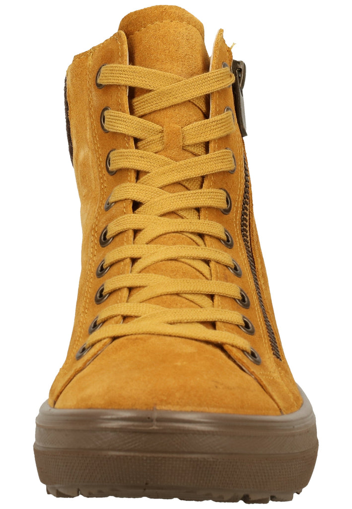 Legero Stiefelette Veloursleder Gelb
