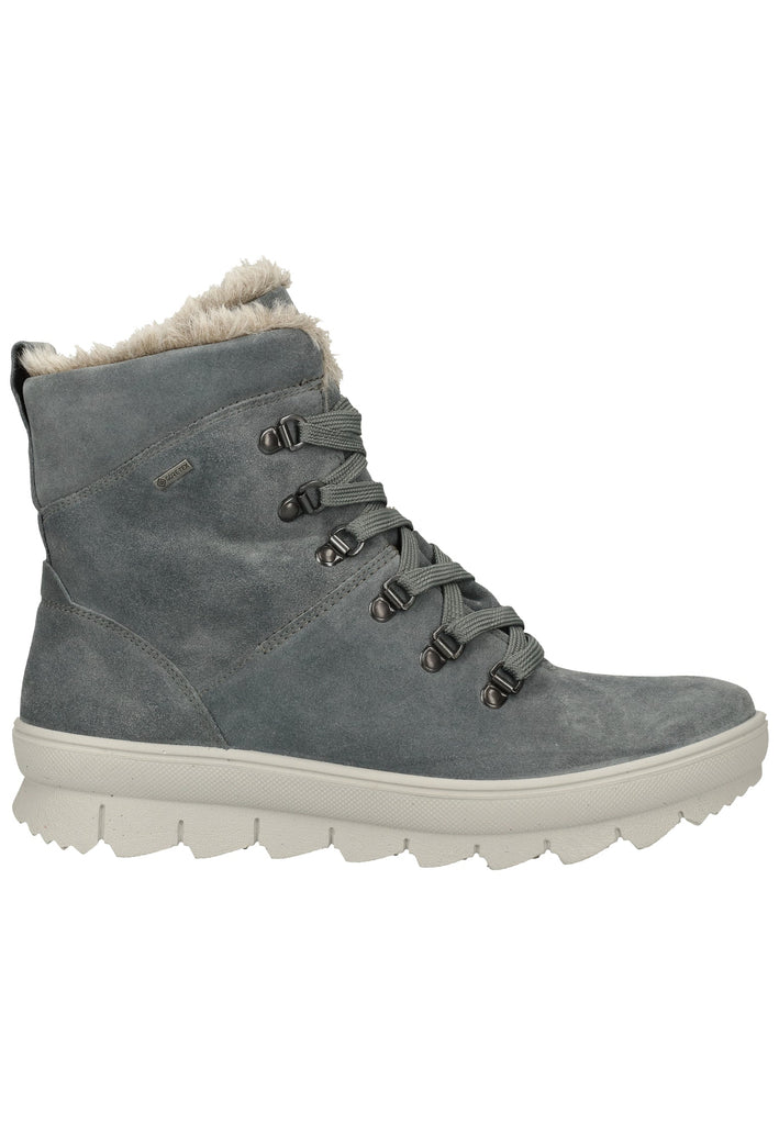 Legero Stiefelette Veloursleder Grau