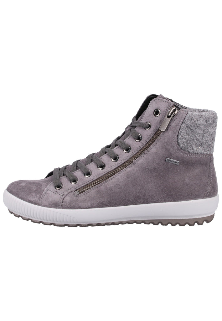 Legero Stiefelette Veloursleder Grau