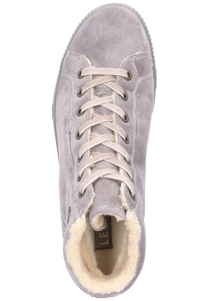 Legero Stiefelette Veloursleder Grau