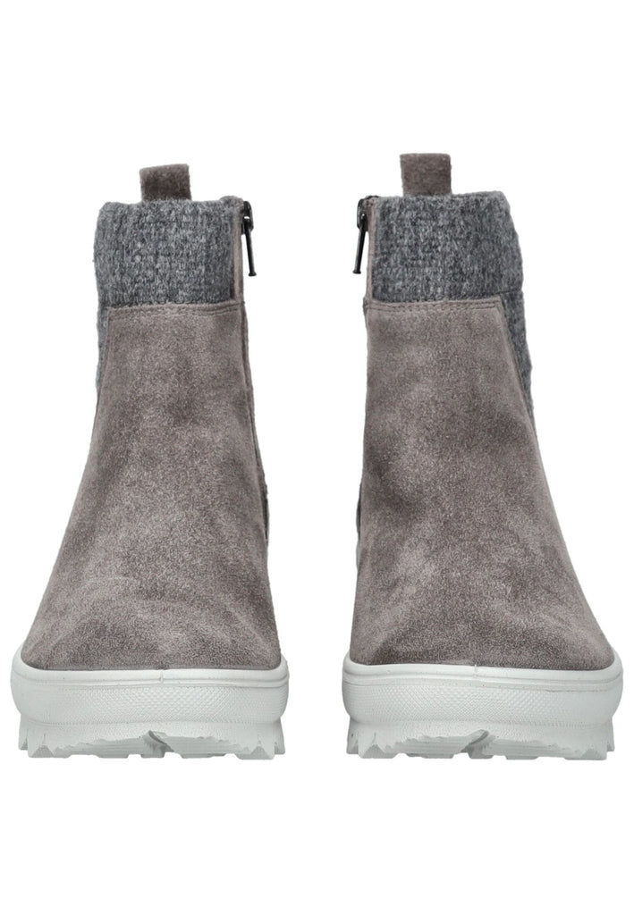 Legero Stiefelette Veloursleder Grau Warmfutter