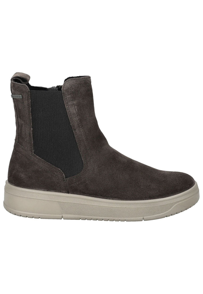 Legero Stiefelette Veloursleder Grau Warmfutter