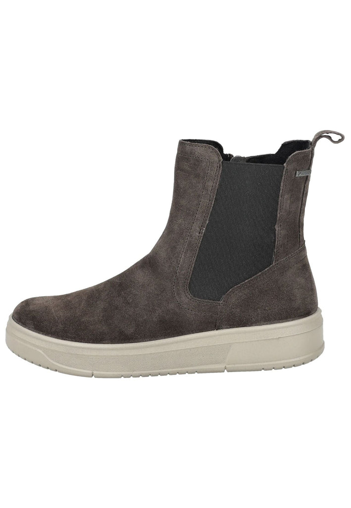 Legero Stiefelette Veloursleder Grau Warmfutter