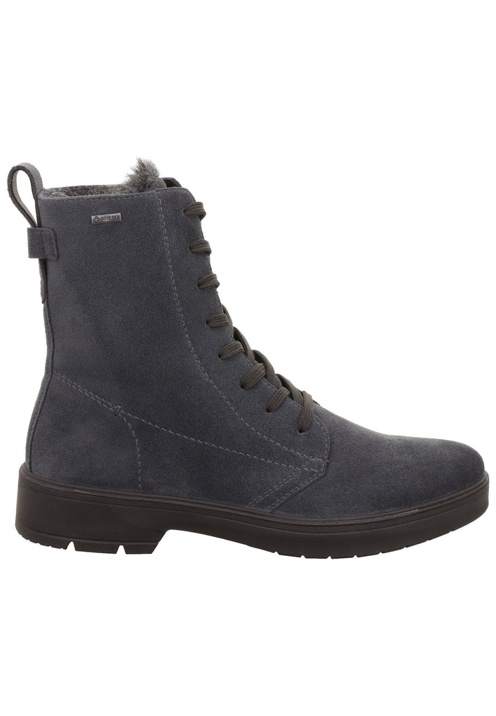 Legero Stiefelette Veloursleder Grau Warmfutter