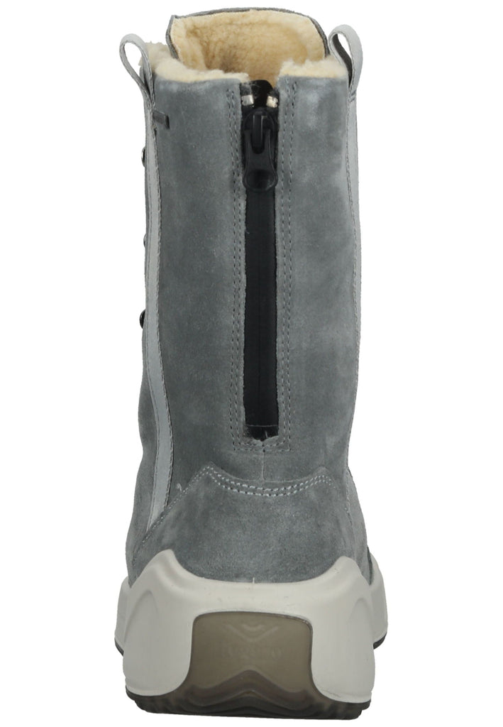 Legero Stiefelette Veloursleder Grau Warmfutter