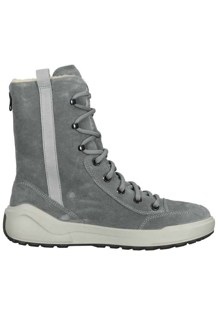 Legero Stiefelette Veloursleder Grau Warmfutter