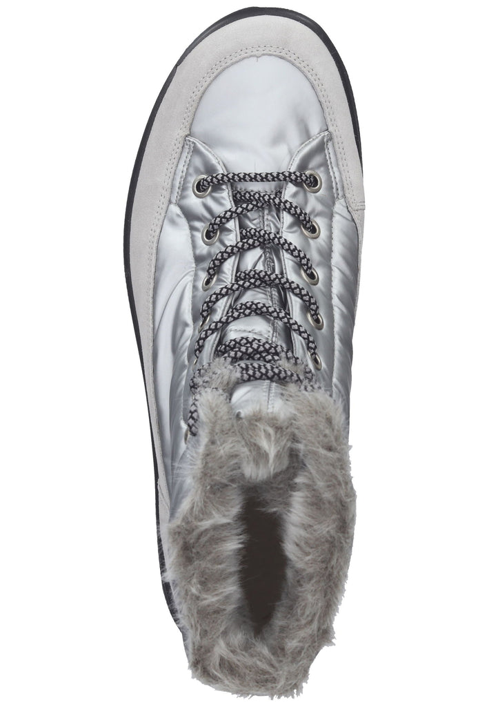 Legero Stiefelette Veloursleder Grau Warmfutter