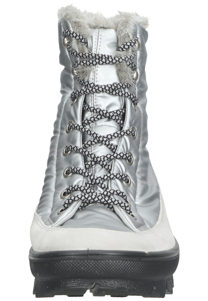 Legero Stiefelette Veloursleder Grau Warmfutter