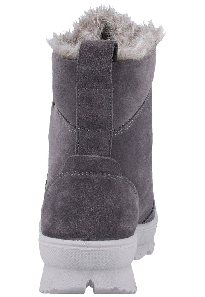 Legero Stiefelette Veloursleder Grau Warmfutter