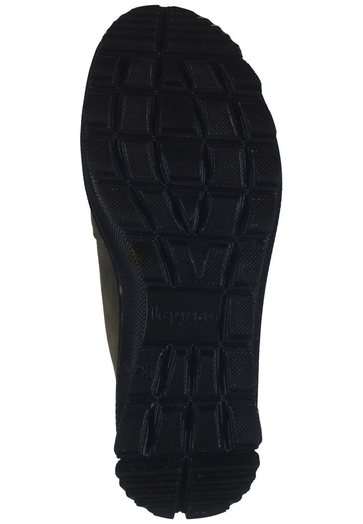 Legero Stiefelette Veloursleder Grün Warmfutter