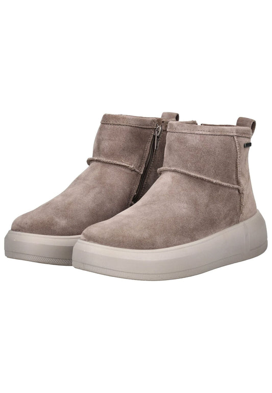 Legero Stiefelette Veloursleder Rosa Warmfutter