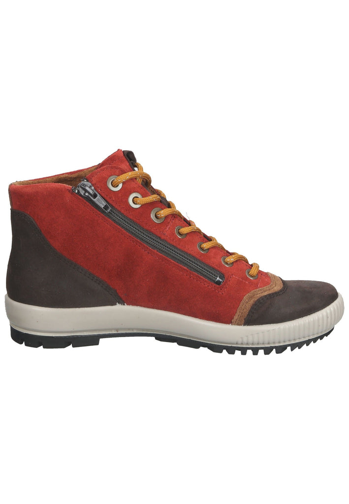 Legero Stiefelette Veloursleder Rot