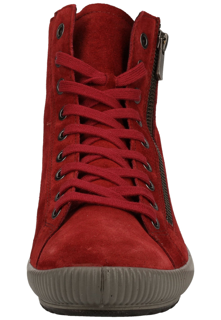 Legero Stiefelette Veloursleder Rot