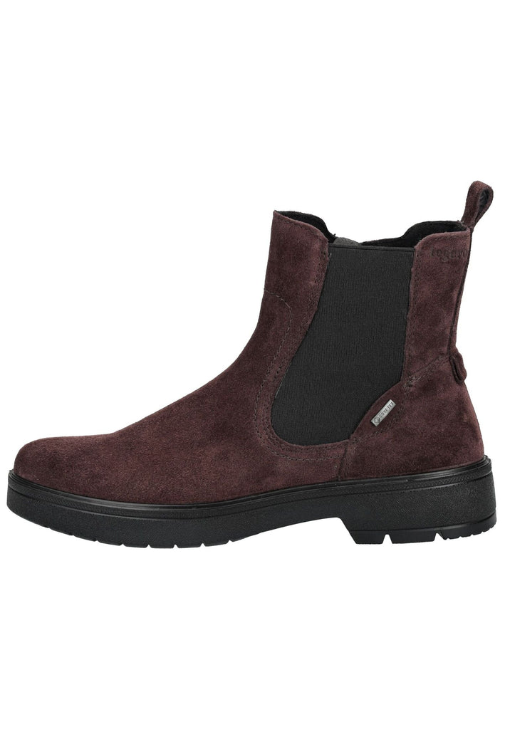 Legero Stiefelette Veloursleder Rot
