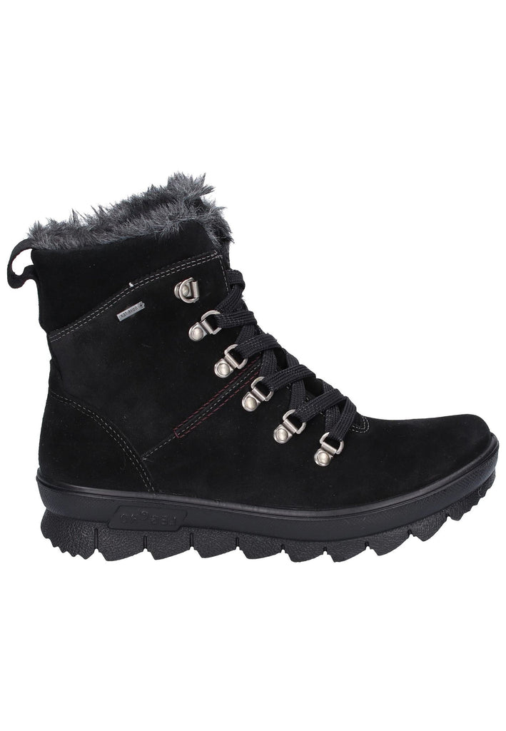 Legero Stiefelette Veloursleder Schwarz