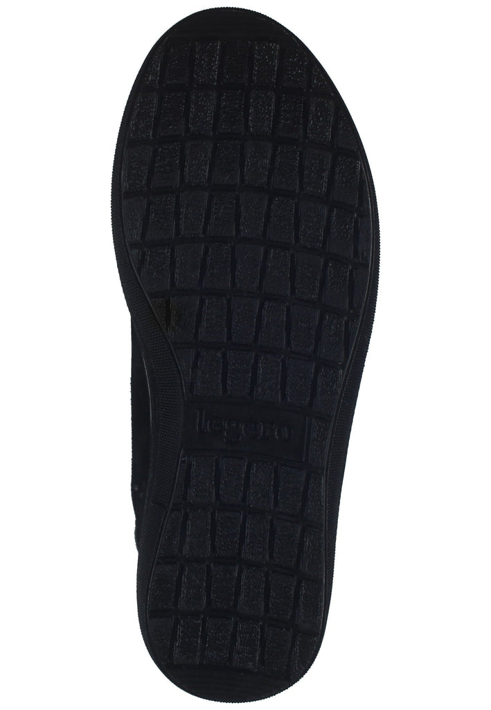 Legero Stiefelette Veloursleder Schwarz Warmfutter