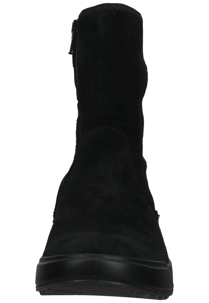 Legero Stiefelette Veloursleder Schwarz Warmfutter