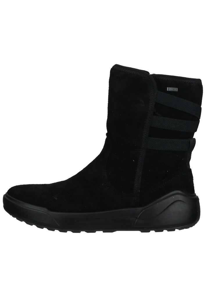 Legero Stiefelette Veloursleder Schwarz Warmfutter