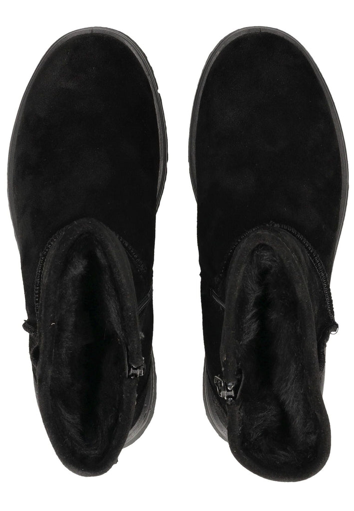 Legero Stiefelette Veloursleder Schwarz Warmfutter