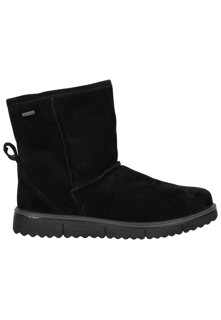 Legero Stiefelette Veloursleder Schwarz Warmfutter
