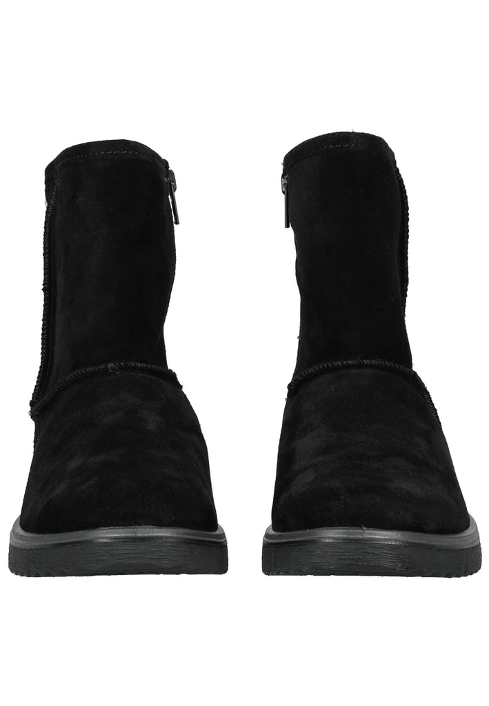 Legero Stiefelette Veloursleder Schwarz Warmfutter