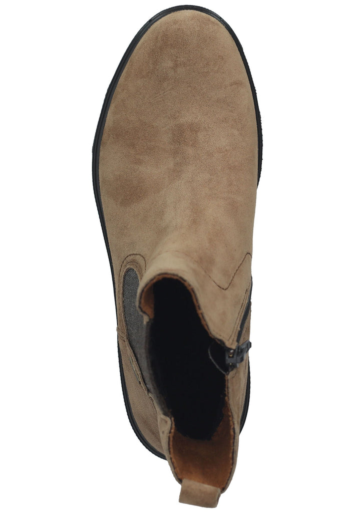 Legero Stiefelette Veloursleder/Textil Beige