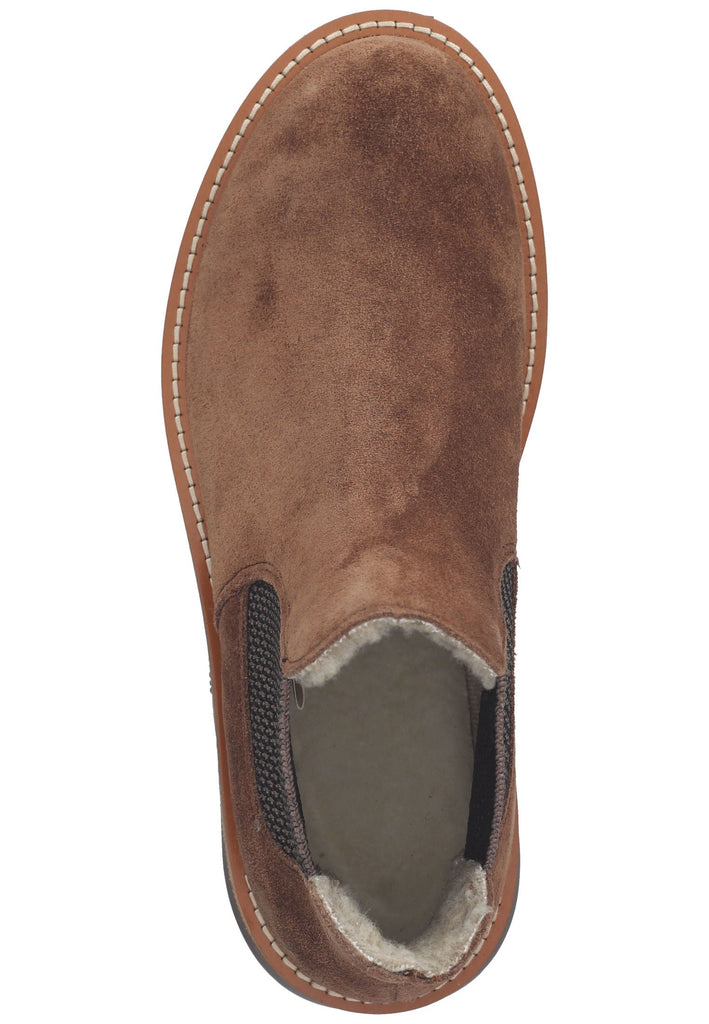 Legero Stiefelette Veloursleder/Textil Braun Warmfutter