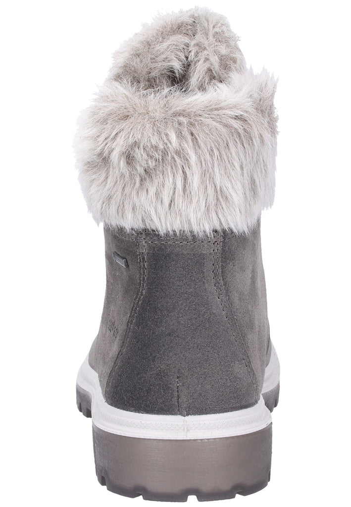 Legero Stiefelette Veloursleder/Textil Dunkelgrau Warmfutter