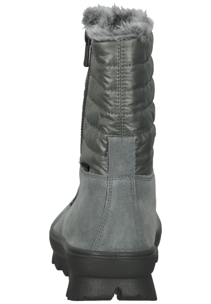 Legero Stiefelette Veloursleder/Textil Grau Warmfutter