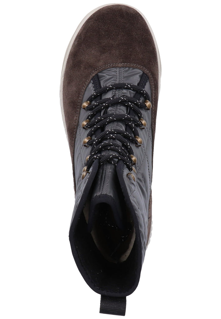 Legero Stiefelette Veloursleder/Textil Grau Warmfutter