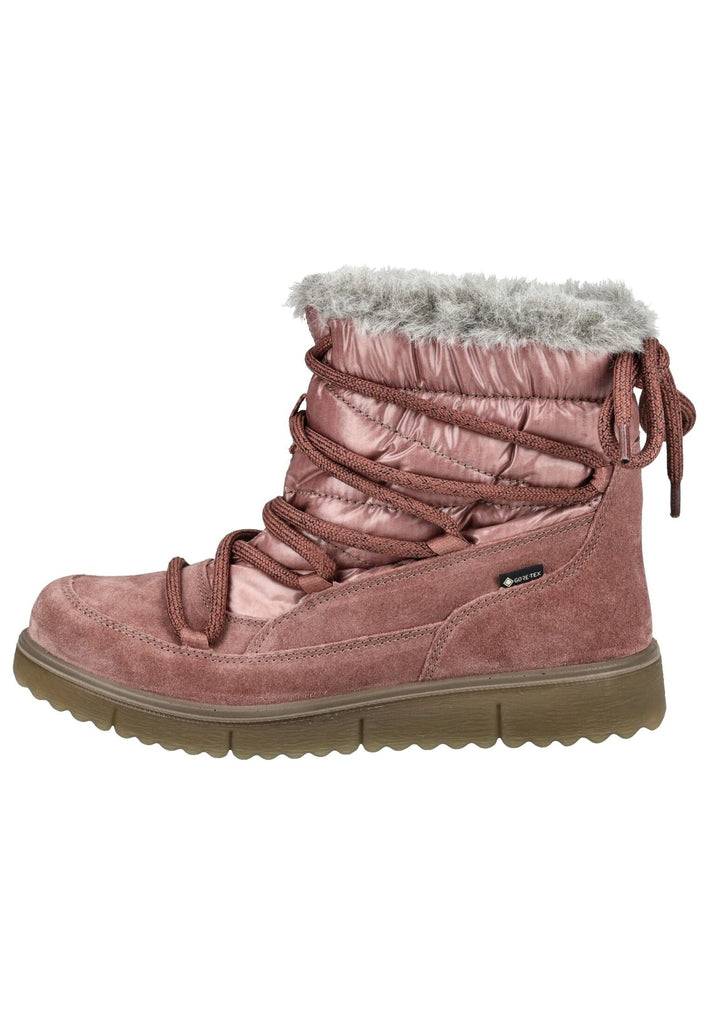 Legero Stiefelette Veloursleder/Textil Hellrot Warmfutter
