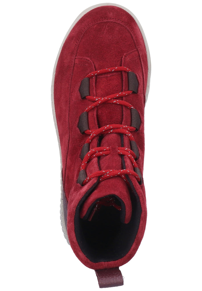 Legero Stiefelette Veloursleder/Textil Rot