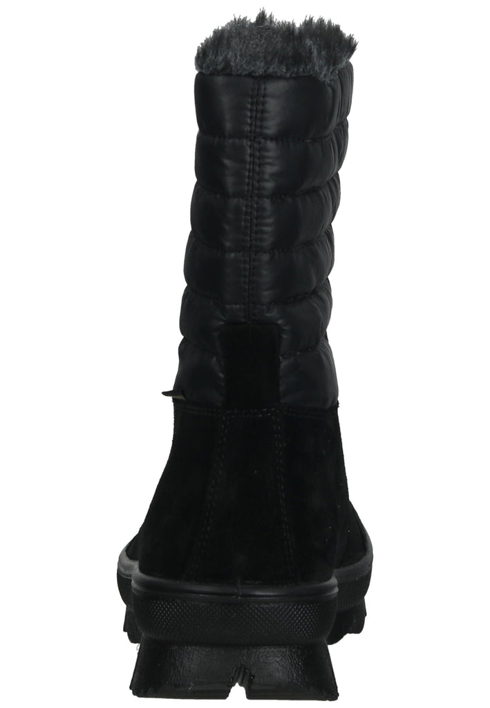 Legero Stiefelette Veloursleder/Textil Schwarz Warmfutter