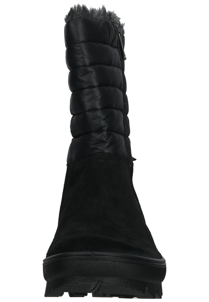 Legero Stiefelette Veloursleder/Textil Schwarz Warmfutter