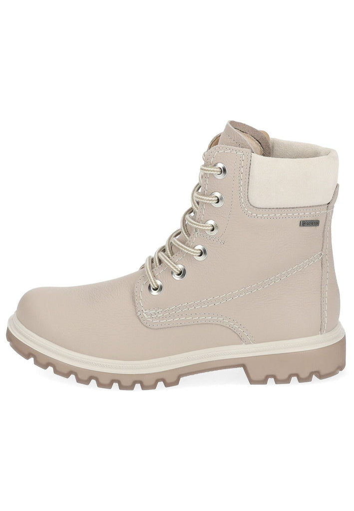 Stiefeletten Legero Stiefelette Leder Beige Warmfutter