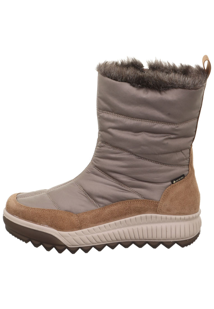 Stiefeletten Legero Stiefelette Leder/Textil Beige