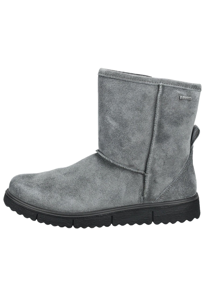Stiefeletten Legero Stiefelette Veloursleder Mittelgrau Warmfutter