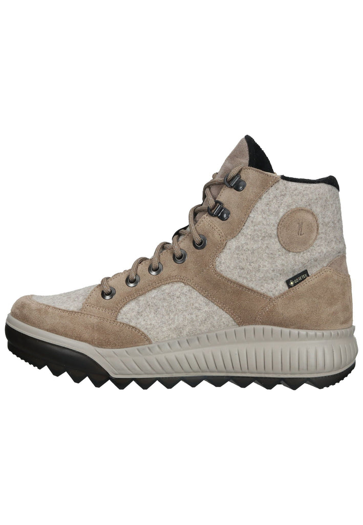 Stiefeletten Legero Stiefelette Veloursleder/Textil Beige