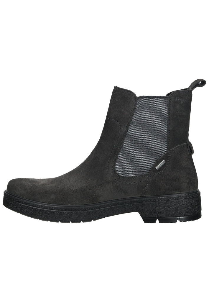 Stiefeletten Legero Stiefelette Veloursleder/Textil Dunkelgrau