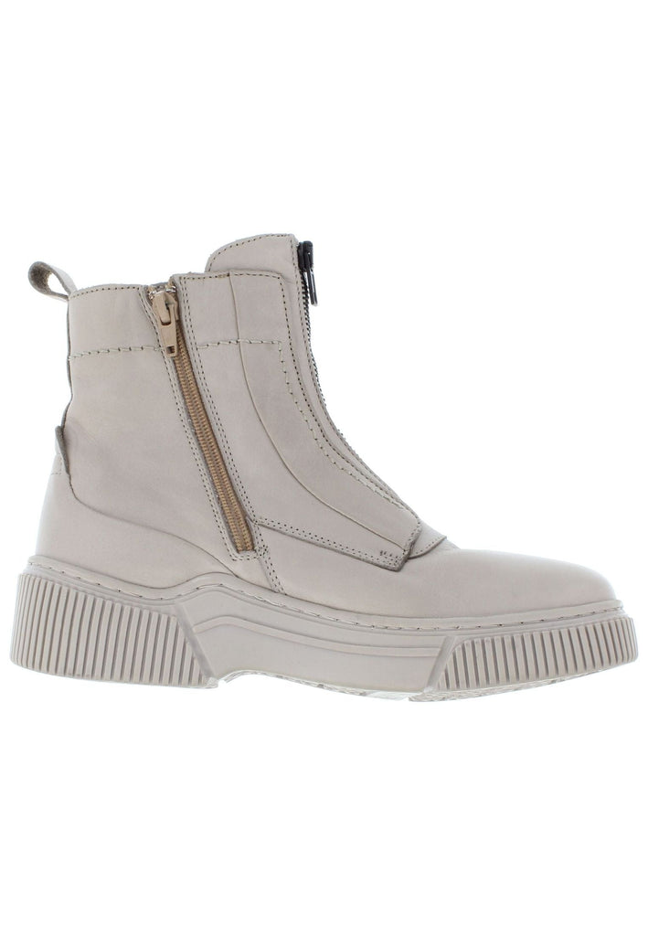 Libelle Stiefelette Leder/Textil Hellbeige