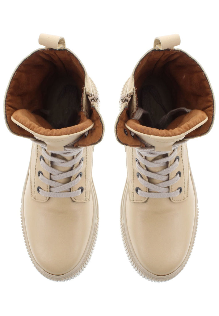 Libelle Stiefelette Nappaleder Champagner