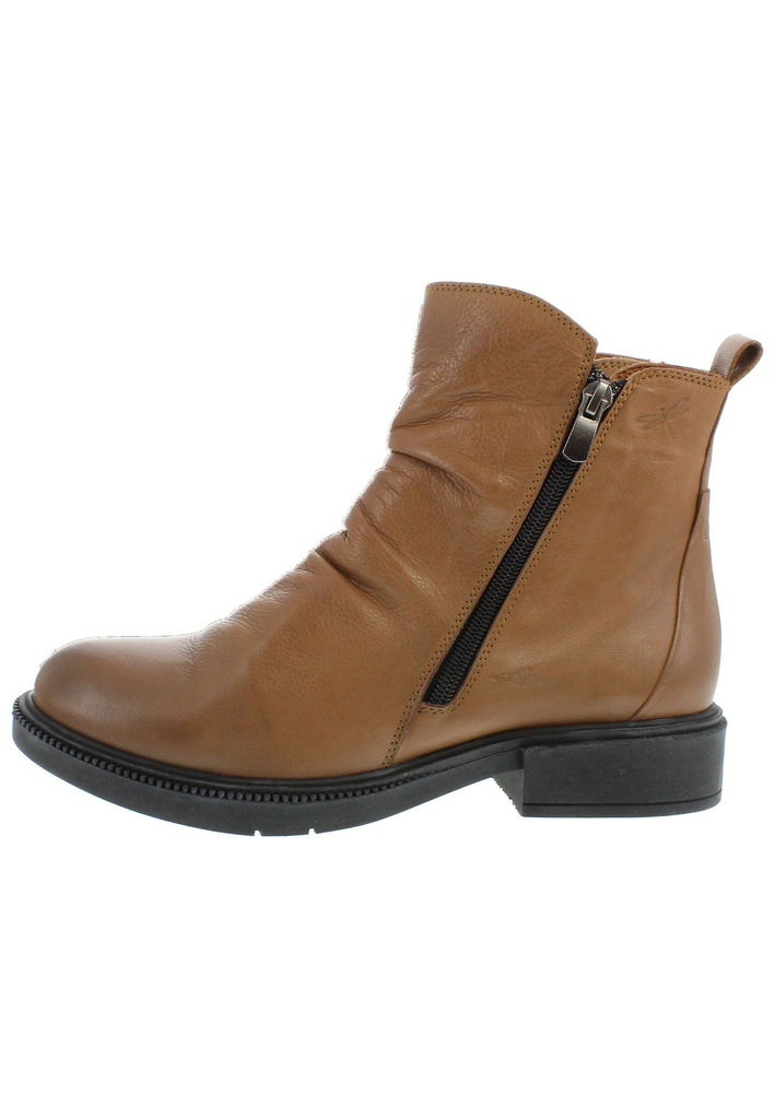 Libelle Stiefelette Nappaleder Cognac