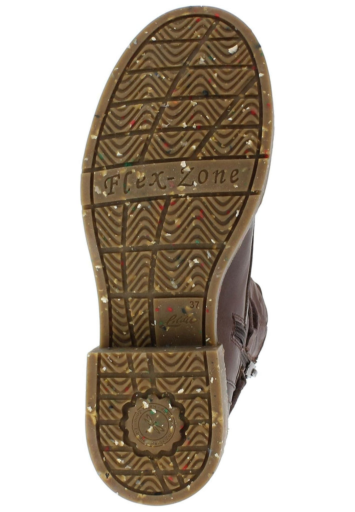 Libelle Stiefelette Nappaleder Dunkelbraun